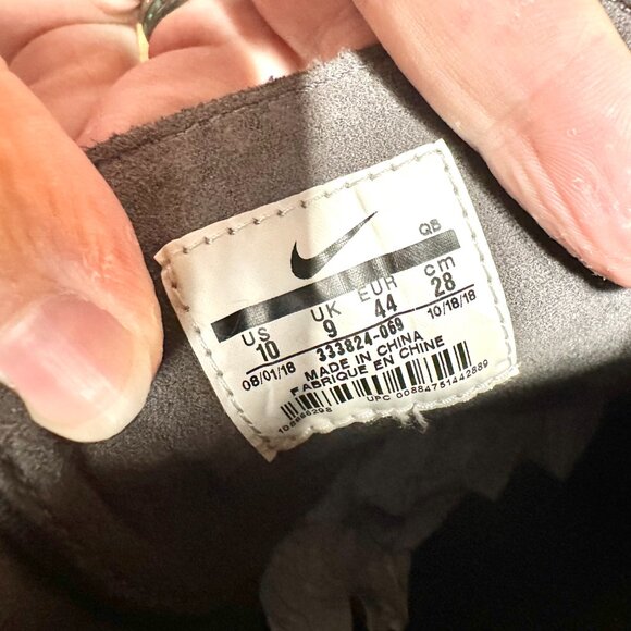 NIKE SB Zoom Stefan Janoski Shoe Men Size 10 Gray Suede Gum Sole 333824-018 - Picture 9 of 10